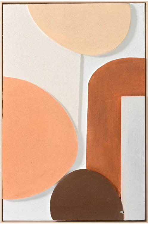 474592 ΠΙΝΑΚΑΣ ΤΟΙΧΟΥ 3D FLUO HM4543.01 ΜΕ ΚΟΡΝΙΖΑ ΜΠΕΖ-ΧΕΙΡΟΠΟΙΗΤΑ ΣΧΕΔΙΑ 60X4,5Χ90ΥΕΚ.