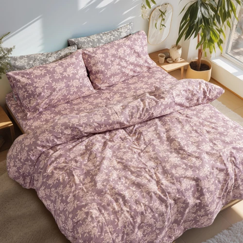 480622 BEAUTY HOME ΣΕΤ ΣΕΝΤΟΝΙΑ ΦΑΝΕΛΕΝΙΑ ΥΠΕΡΔΙΠΛΑ MUSCAT ART 12635 240X260 ΣΑΠΙΟ ΜΗΛΟ