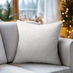 479625 BEAUTY HOME ΜΑΞΙΛΑΡΟΘΗΚΗ ΖΑΚΑΡ ΕΚΡΟΥ-ΑΣΗΜΙ 45 X 45 CM