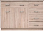 322762 ΜΠΟΥΦΕΣ ΚΟΜ2D5S 120X33X85ΕΚ SONOMA