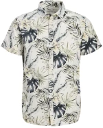 Πουκάμισο ανδρικό "Hawaii" εκρού