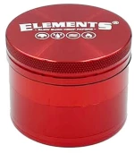Elements Grinder Τρίφτης Κόκκινο Large 61mm Aluminium - 4 Parts