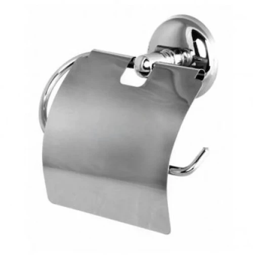 Χαρτοθήκη Επιτοίχια Μεταλλική Ασημί 914458