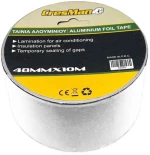 Cresman Αυτοκόλλητη Ταινία Αλουμινίου Ασημί 48mmx10m