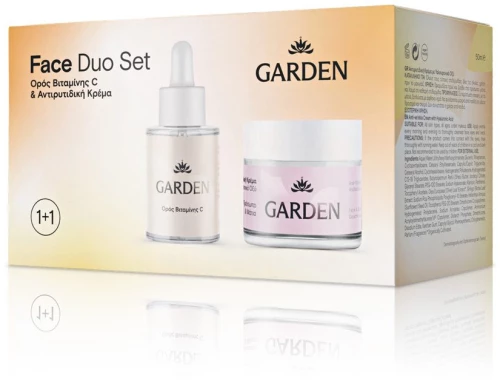 Garden | Promo Face Duo Set Anti-wrinkle Cream 50ml & Vitamin C Serum 30ml | 1σετ
