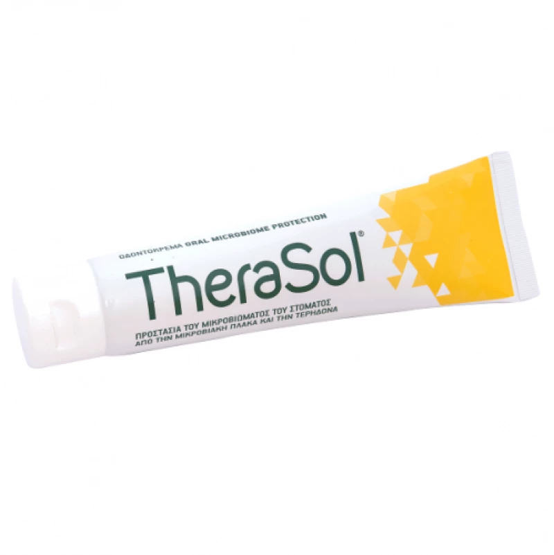 Therasol | Oral Microbiome Protec Toothpaste Οδοντόκρεμα Κατά της Μικροβιακής Πλάκας & Τερηδόνας | 75ml