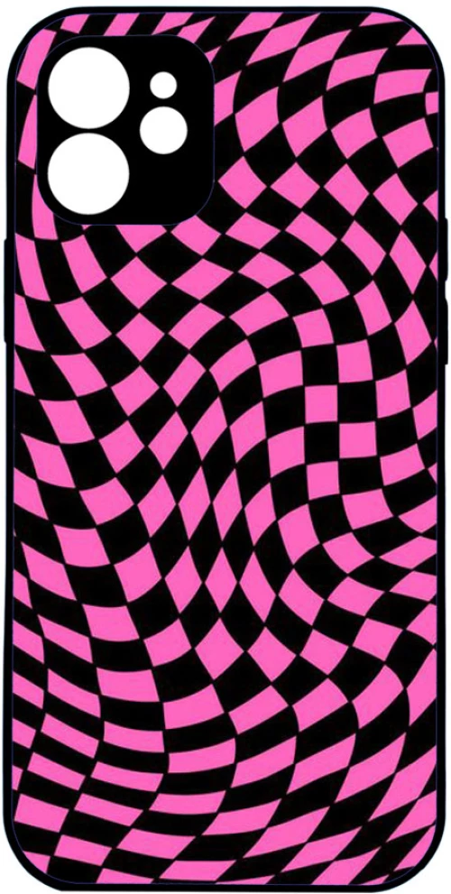 Black&Pink Pattern IPhone 14