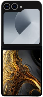 Marble Black-Gold Samsung Galaxy Z Flip 5 5G