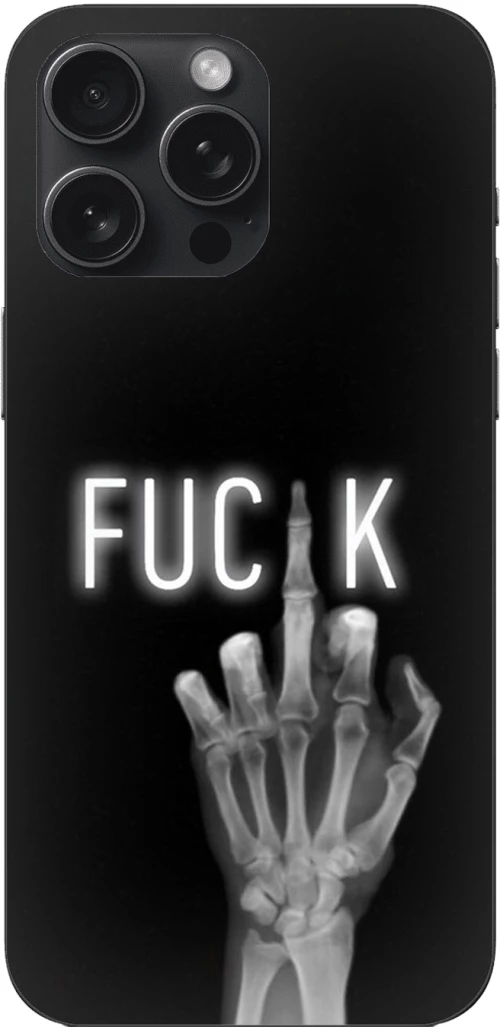 Middle Finger IPhone 16 Pro