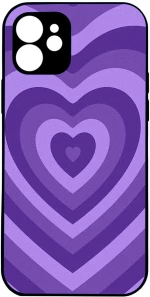 purple hearts IPhone 16 Pro