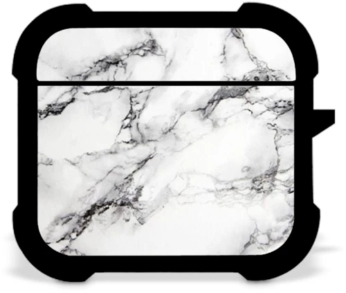 Marble White Airpods 4