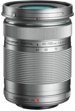 Olympus OM System M.Zuiko Digital ED 40-150mm F4.0-5.6 R / EZ-M4015 R  silver