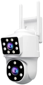 SRIHOME PTZ IP CAMERA 4MP DUAL LENS WIFI PANORAMIC MONITORING