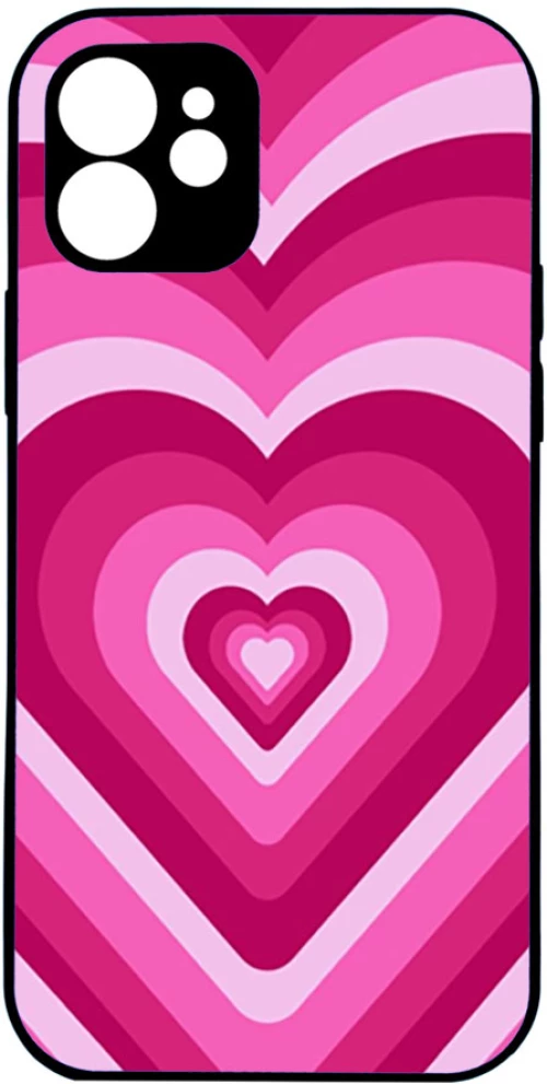 Pink hearts IPhone 13