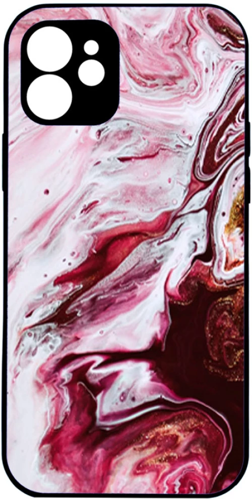 Marble red-white Samsung Galaxy S24 Plus