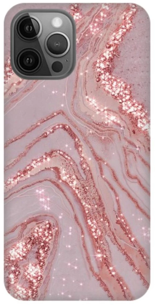 Marble Silicone case Θήκη για Iphone 11 Pro Max pink