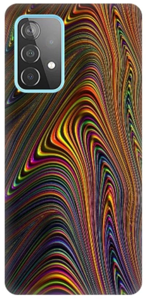 Lines Silicone case Θήκη για Samsung Galaxy A32 5G multicolour