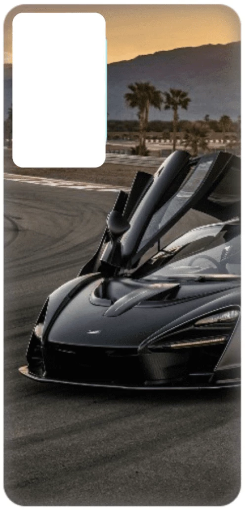 Supercar Silicone case Θήκη για Xiaomi Redmi Note 10 Pro black