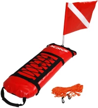 ΣΗΜΑΔΟΥΡΑ BOREAS TARPAULIN ME ΘΑΛΑΜΟ PVC ΠΛΑΚΕ ΚΟΚΚΙΝΟ