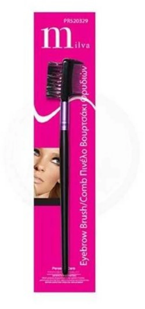 Milva Eyebrow Brush/Comb  PR520329 Πινέλο Βουρτσάκι Φρυδιών