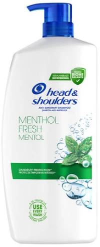Head & Shoulders Menthol Fresh Αντιπιτυριδικό Σαμπουάν 800ml