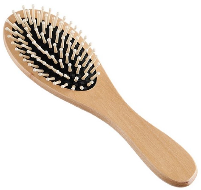Niobe Professional Βούρτσα Μαλλιών Οικολογική Ξύλινη Οβάλ Νο.010 220mm