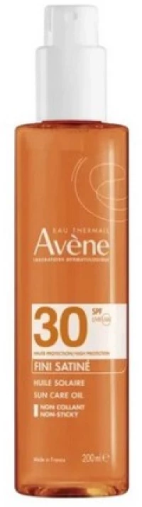 Avene Eau Thermale SPF30 Fini Satine Body Oil Αντιηλιακό Λάδι Σώματος 200ml