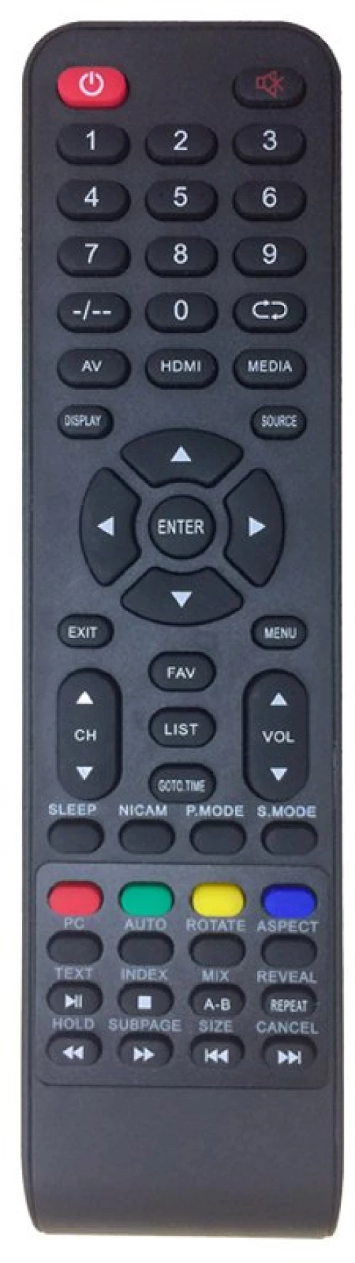 YUMATU LEDTV 32"- 40" REMOTE CONTROL