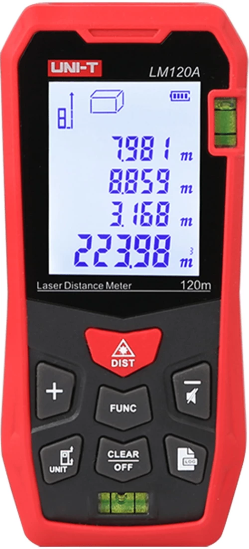 Μέτρο Laser έως 120m Uni-T LM120A