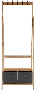 Καλόγερος Kipit MH194001H Καφέ Γκρι Ξύλο 40,5 x 175 x 67 cm