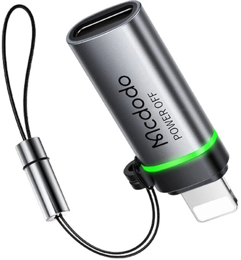 Adapter USB-C do Lightning Mcdodo OT-2590, auto power off