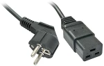 ΚαλώδιοΤροφοδοσίας Schuko/IEC C19 LINDY 30344
