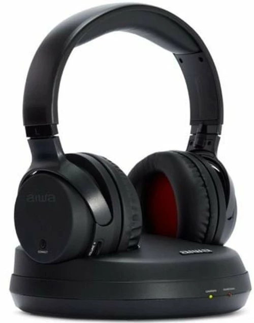 Ακουστικά Aiwa WHF-930D Μαύρο Ασύρματο Bluetooth 40 Hz