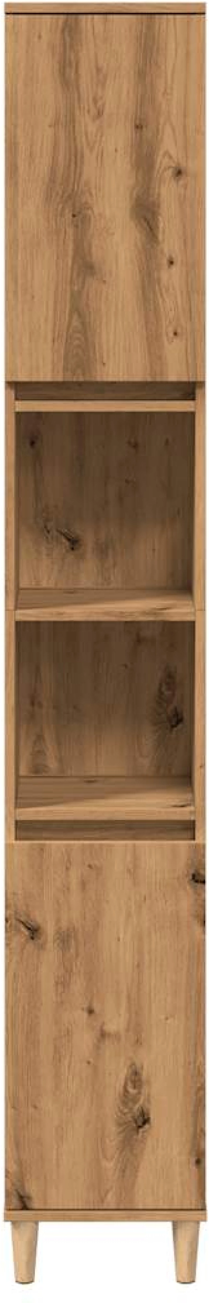 vidaXL Ντουλάπι μπάνιου Δρυς τεχνίτης 30x30x190 cm Κατασκευασμένο ξύλο