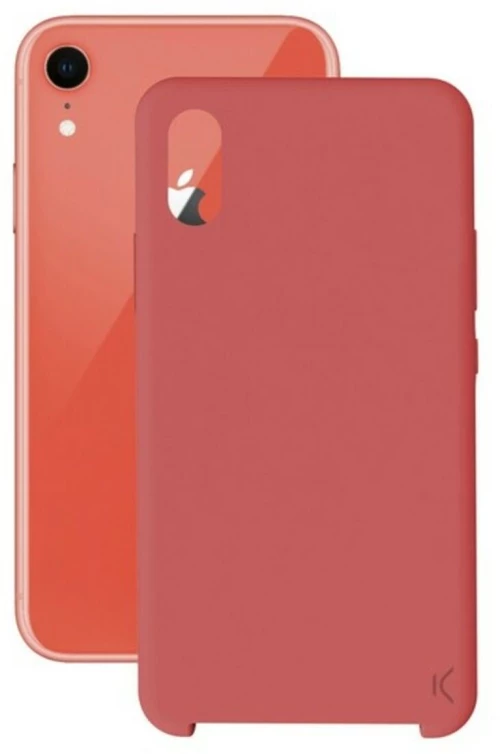 Κάλυμμα Κινητού iPhone XR KSIX Soft Κόκκινο