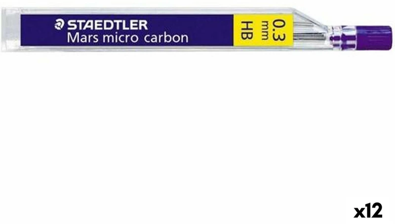 Μύτες Μηχανικών Μολυβιών Staedtler θήκη 0,3 mm (12 Μονάδες)