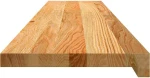 vidaXL Πατάκια Σκάλας 2 τεμ. Ανοιχτό Καφέ 120x30x2 cm Ξύλο Δρυός
