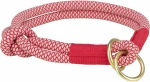 Κολάρο Εκπαίδευσης Σκύλων Trixie Soft Rope Κόκκινο Κρεμ S/M 40 cm