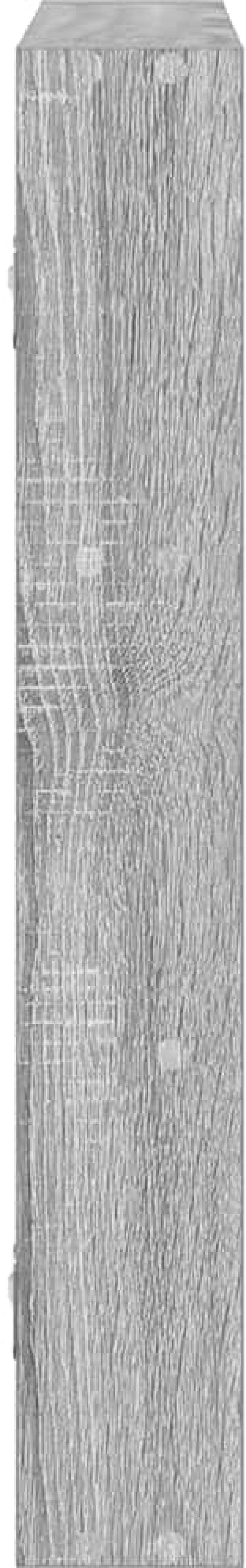 Ράφι τοίχου vidaXL Γκρι Sonoma 43x9x60 cm Κατασκευασμένο ξύλο