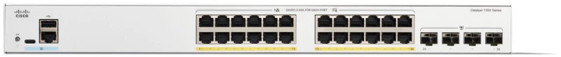 Διακόπτης CISCO C1300-24FP-4G