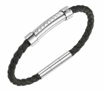Ανδρικά Βραχιόλια Police PEAGB0001413 Δέρμα 18 cm