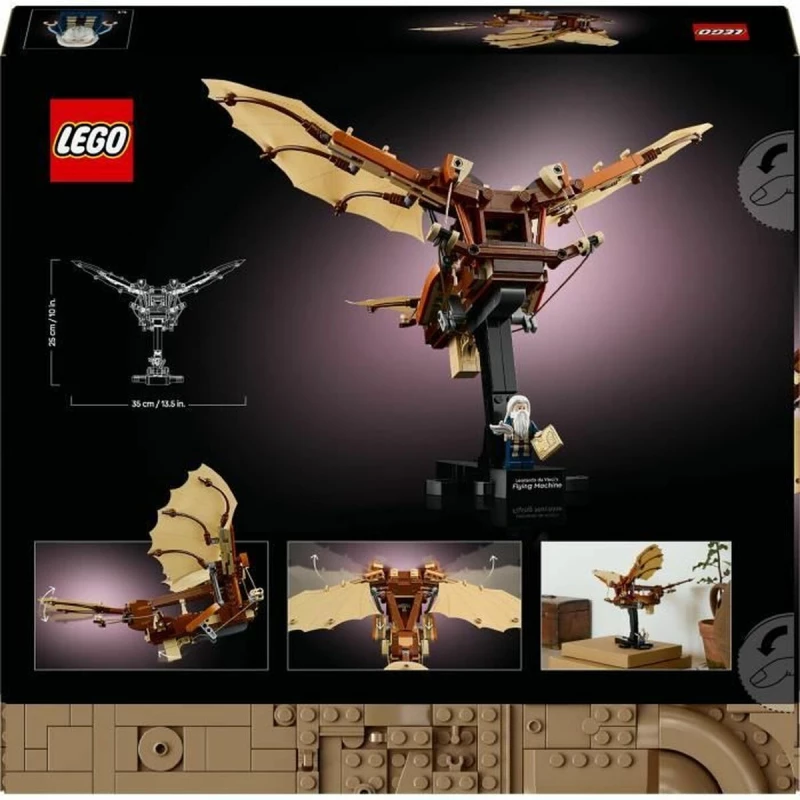 LEGO Icons Leonardo Da Vinci's Flying Machine για 18+ Ετών 493τμχ (10363)