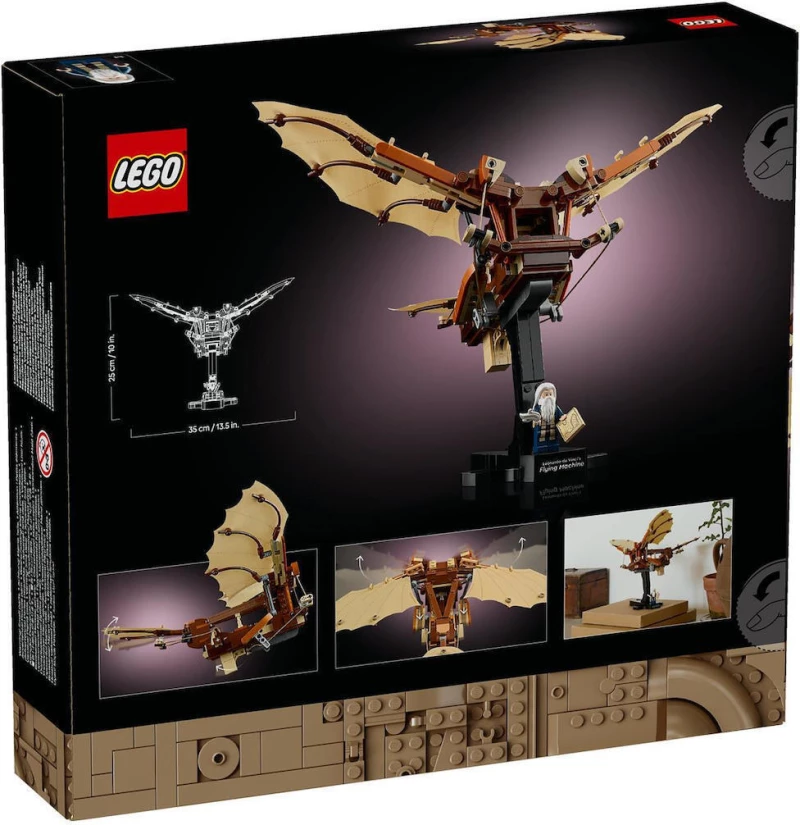 LEGO Icons Leonardo Da Vinci's Flying Machine για 18+ Ετών 493τμχ (10363)