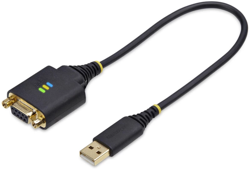 Καλώδιο USB Startech 1P1FFCN-USB-SERIAL Μαύρο 30 cm
