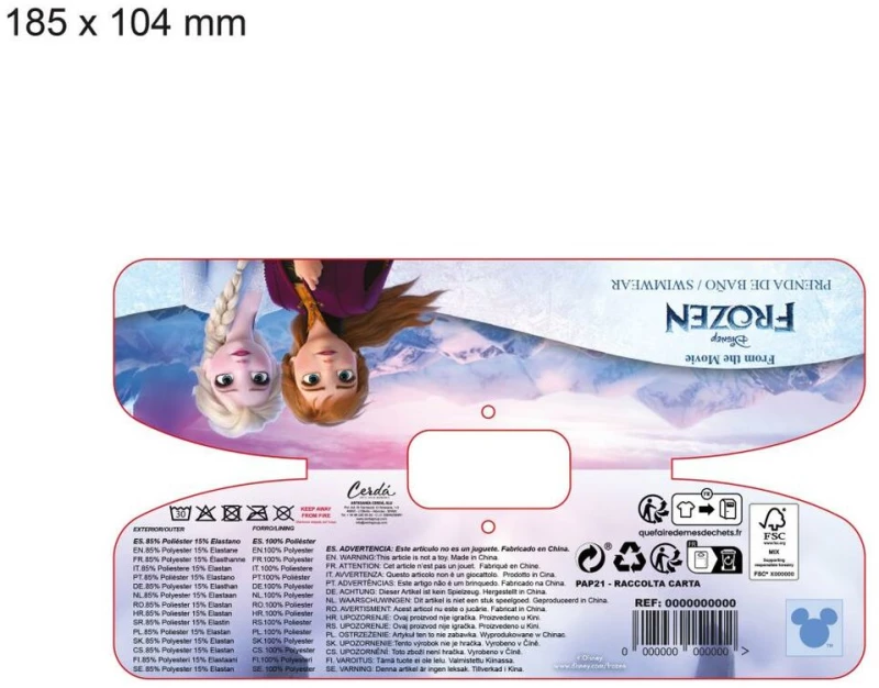 Μπικίνι Frozen Πολύχρωμο