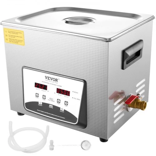 Vevor Sonic Cleaner Vevor Digital Ultrasonic Cleaner Ultrasonic Cleaning Machine 10l Stainless Steel Ultrasonic Jewelry Cleaner - Foto 6