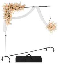 VEVOR Backdrop Stand Movable Stand Kit 7 x 10 ft for Party & Photo Video Studio