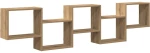 vidaXL Ράφι τοίχου με κύβους 5 διαμερισμάτων Engineered Wood
