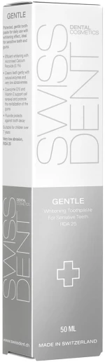 Οδοντόκρεμα Λεύκανσης Swissdent Gentle 50 ml