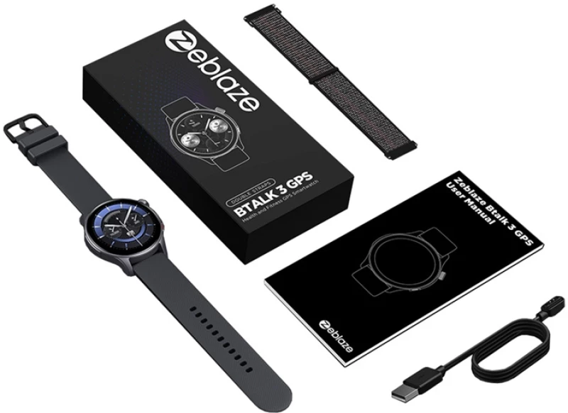 Zeblaze Btalk GPS smartwatch (γκρι)